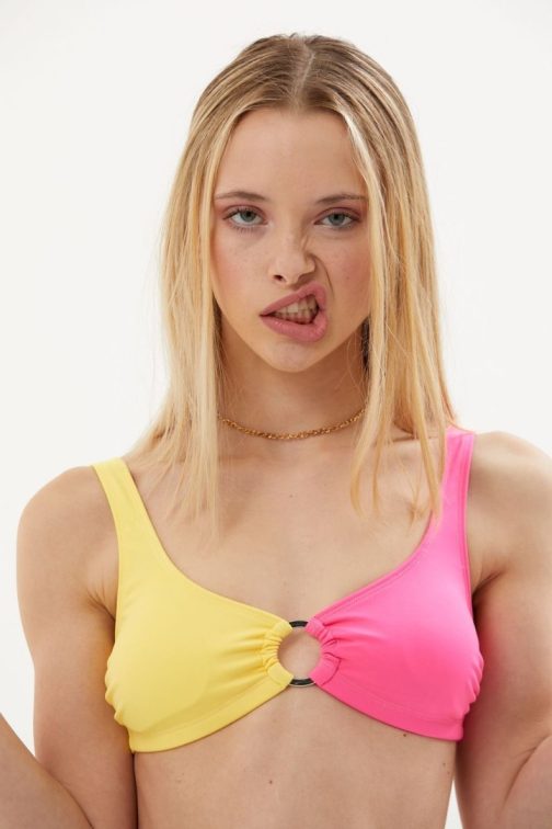 Stephanie Demner Malla Top c/alm y colaless 5501-23 - Imagen 2