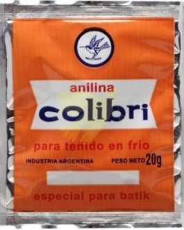 Anilinas Colibri sobre x 20 Gr