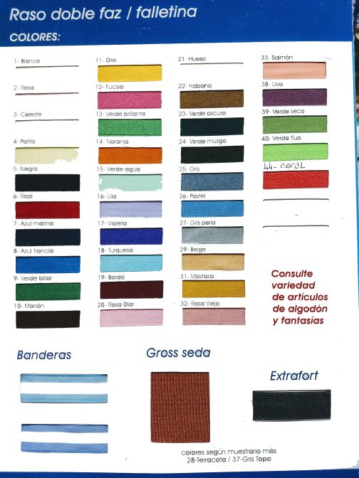 Cinta Raso Nº 1 x 50 mt - Imagen 2