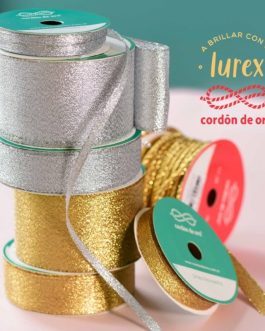 Cinta Lurex C.Oro 1910 x 10mt