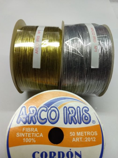 Cordon Lurex souvenir Arco Iris 2012 x 50mt.
