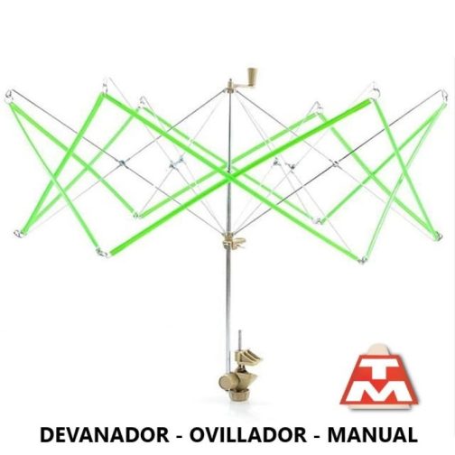 Devanador manual TM Importado C/madejero - Imagen 2