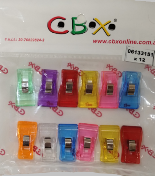 Broche Patchwork CBX 33*15 x 12Uni.