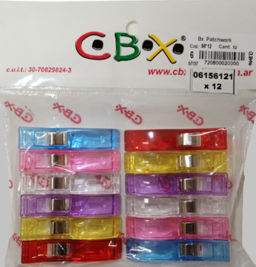 Broche Patchworck CBX 27*15 x 24 Uni.
