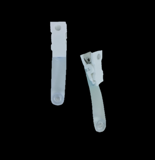 Broche Cocodrilo Plast. C/Tira CBX x 12 Uni.