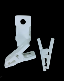 Broche Cocodrilo Plastico Solo CBX x 12 Uni.