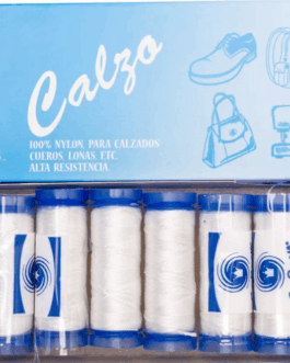 Hilo Corona Calzo P/Cuero bob. de 50 mt x 10 uni.
