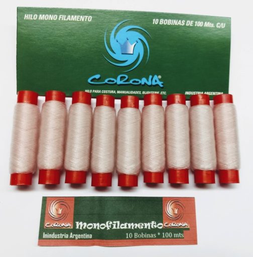 Hilo Corona Monofilamento x 100 mt x 10 uni.