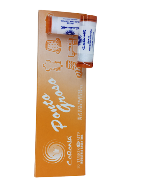 Hilo Corona Jean Ponto x 30 mt x 10 uni.