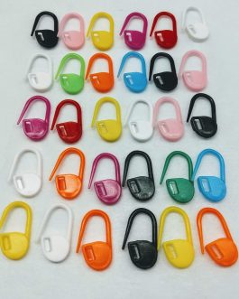 Marcapuntos plastico para tejidos CBX x 50 uni