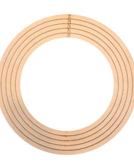 Set de Aros x 5 Fibrofácil 22 a 30 cm.