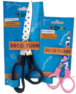 Tijera Estampada CBX 20cm.