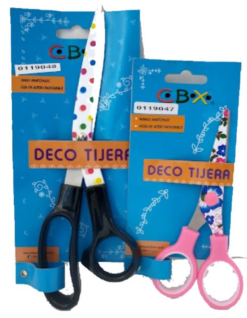 Tijera Estampada CBX 20cm.