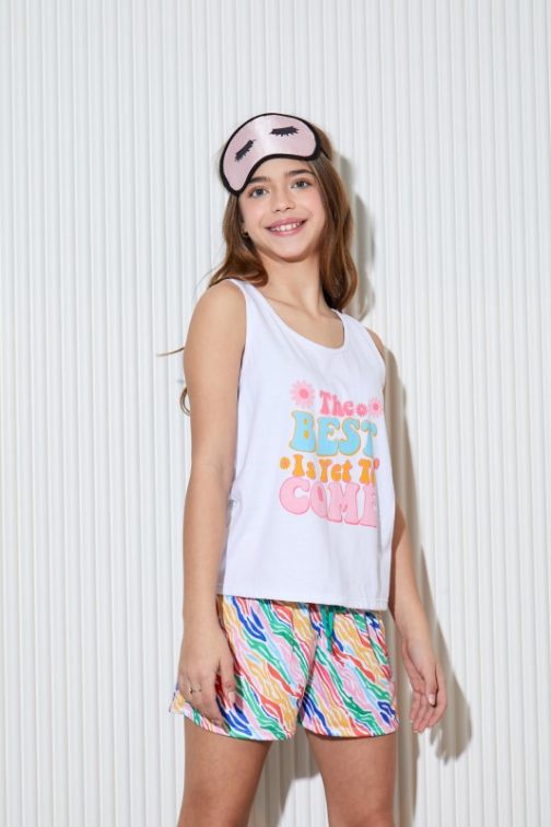 Tutta la Fruta Pijama. Musculosa 451-24 - Imagen 2