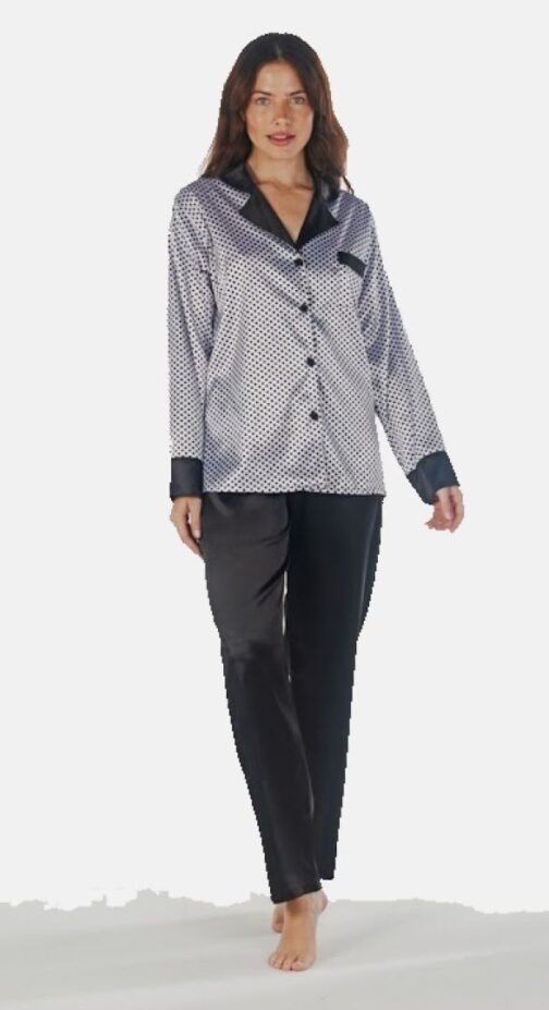 Maria Pia Pijama Saten lunares M/L 353