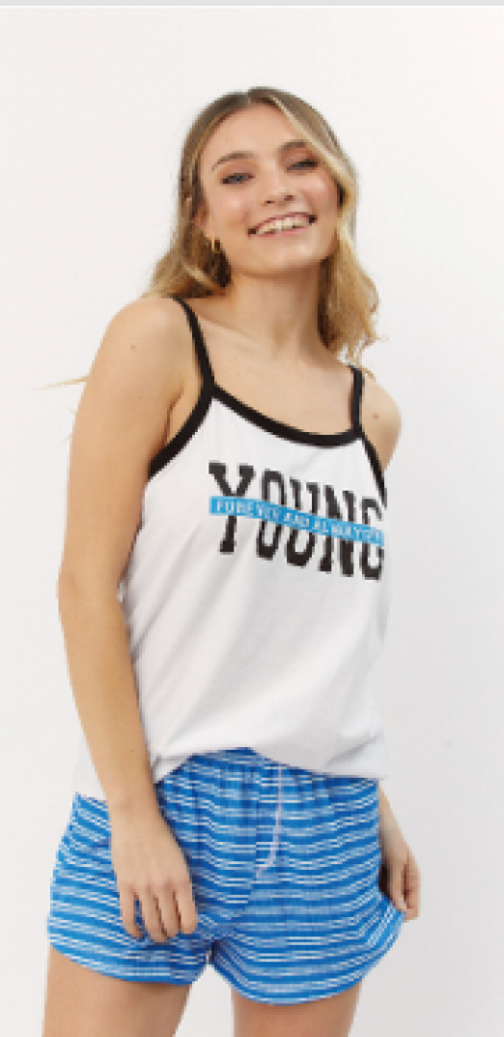 Sweet Victorian Pijama Musculosa y short 608-24