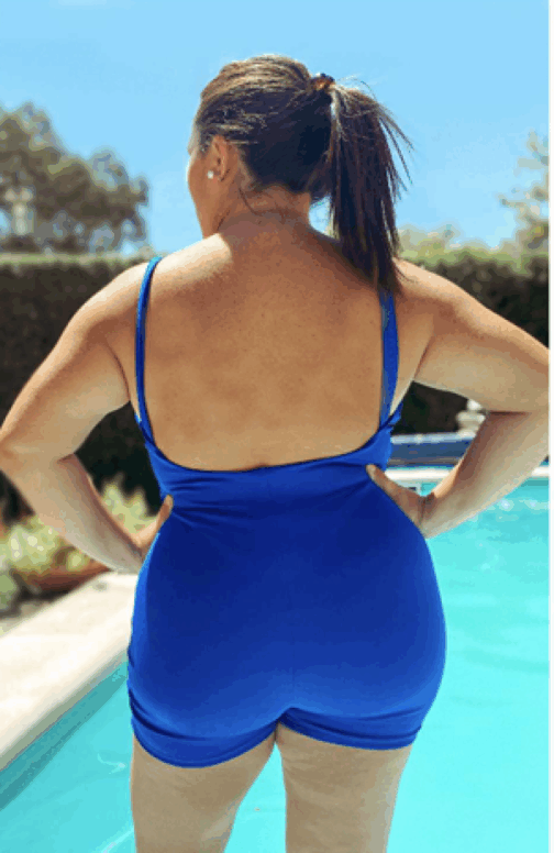 Elen D'fedi Malla Entera Deportiva con Short anticloro 365 - Imagen 2