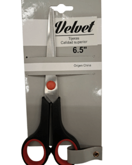 Tijera VELVET Mgo. Plastico 6.5″ 1674