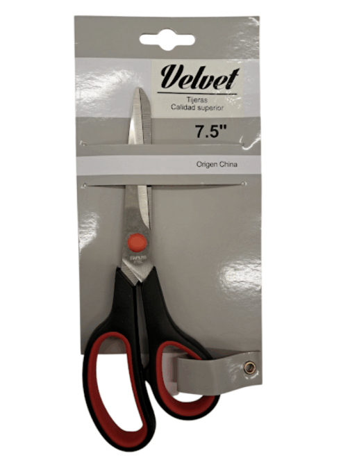 Tijera VELVET Mgo. Plastico 7.5" 1675