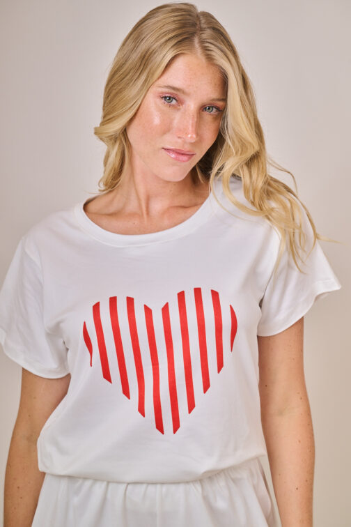 Maria Pia Pijama Love mga. Corta microfibra 599 - Imagen 5
