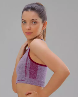 Aretha Deportivo Top melange bretel ancho Smoking 3594