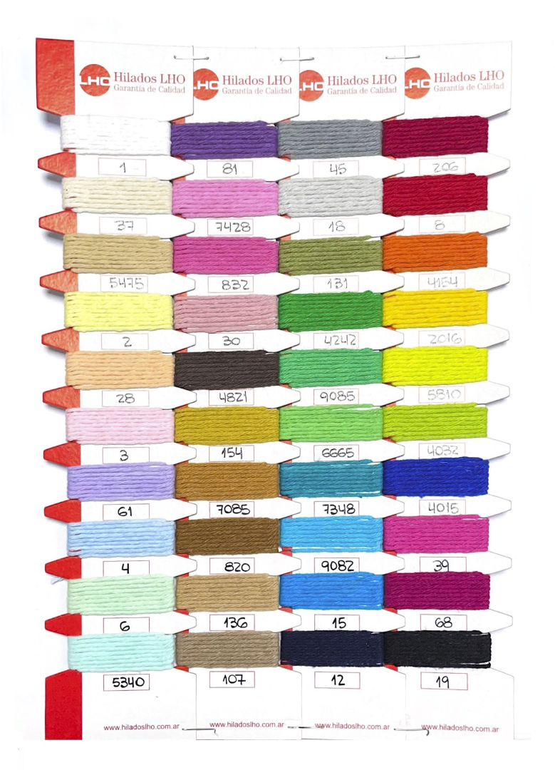 Sole , Hilo de algodon 8/6 LHO ov x 100 gr. - Imagen 2