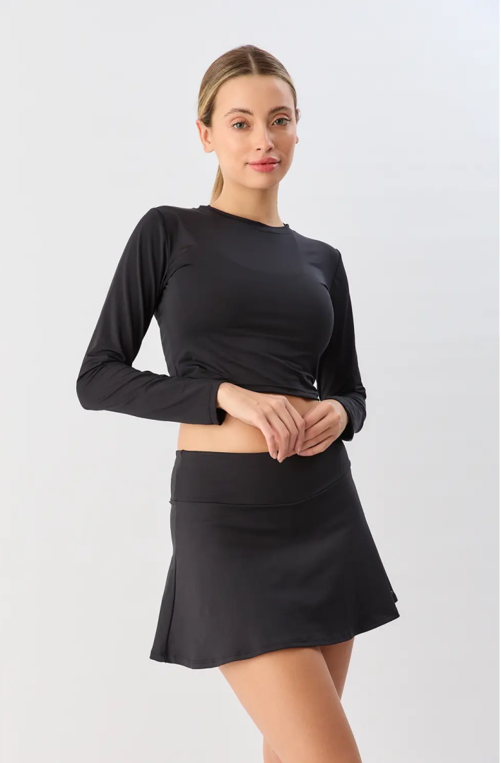 Sweet Lady Deportivo Crop Top Manga Larga 7237-000