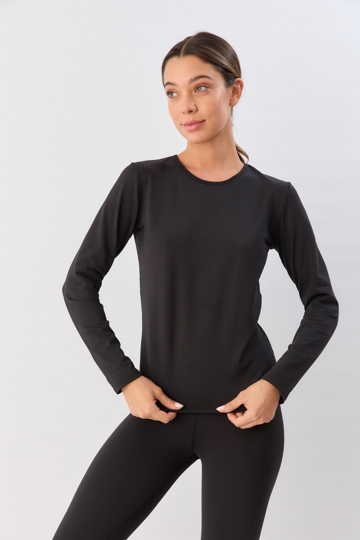 Sweet Lady Deportivo Remera mga Larga 7238-002